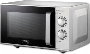 Kuchenka mikrofalowa Caso | Ceramic Microwave Oven with Grill | MG 25 Ecostyle | Free standing | 25 L | 900 W | Grill | Srebrny 2