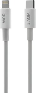 Kabel USB Vidvie USB-C - Lightning 1 m Biały (GSMA0123) 3