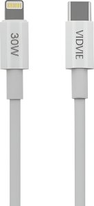 Kabel USB Vidvie USB-C - Lightning 1 m Biały (GSMA0123) 4
