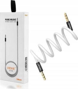 Kabel USB Vidvie KABEL AUX DO GŁOŚNIKA JACK 3.5MM-JACK 3.5MM 1,5M 1