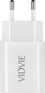 Ładowarka Vidvie Ładowarka sieciowa VIDVIE PLE250C 2.4A 2xUSB   Kabel Type-C (Biała) 4