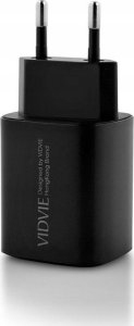 Ładowarka Vidvie Ładowarka sieciowa VIDVIE PLE249 1XUSB   Kabel TYPE C QC 3.0 18W (Czarna) 8