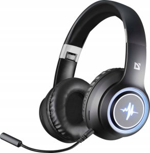 Słuchawki Defender Słuchawki z mikrofonem Defender FREEMOTION B571 bezprzewodowe Bluetooth podświetlane + MP3 Player + mikrofon, czarne 2