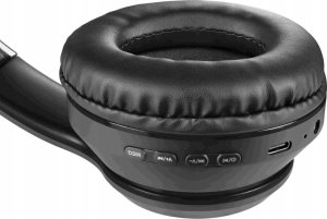 Słuchawki Defender Słuchawki z mikrofonem Defender FREEMOTION B571 bezprzewodowe Bluetooth podświetlane + MP3 Player + mikrofon, czarne 8
