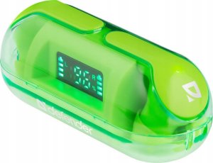 Słuchawki Defender Słuchawki z mikrofonem Defender TWINS 916 bezprzewodowe Bluetooth zielone 7