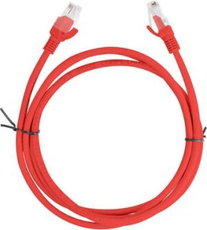 Lanberg Patchcord, Cat6, nieekranowany, 1m, czerwony (PCU6-10CC-0100-R) 2