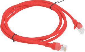 Lanberg Patchcord, Cat6, nieekranowany, 2m, czerwony (PCU6-10CC-0200-R) 4