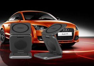 Audi Audi składana ład. indukcyjna 3w1 szary/grey Big Logo AU-MWC3IN1-GT/D1-GY 13