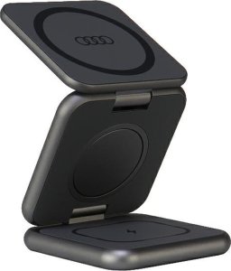 Audi Audi składana ład. indukcyjna 3w1 szary/grey Big Logo AU-MWC3IN1-GT/D1-GY 3