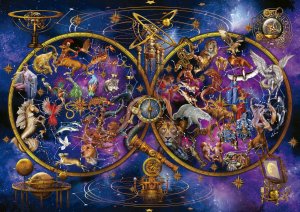 Educa Puzzle fluorescencyjne Konstelacje 1000 elementów 2