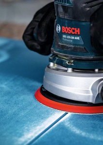Bosch Bosch Expert C470 sanding sheet, 125mm, K180 multi-hole (50 pieces, for eccentric sander) 5