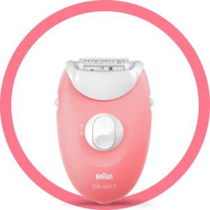 Depilator Braun Braun Silk-épil 3-176, epilator (pink/white) 5