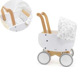 Viga Toys VIGA Drewniany Wózek dla Lalek z Gondolą 2