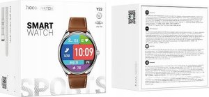 Smartwatch Hoco HOCO smartwatch z funkcją rozmowy AMOLED Y22 srebrny 6