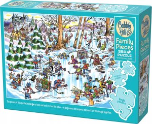 Czuczu Puzzle 350 Hokejowe miasteczko G3 1