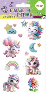 BaByliss Tatuaże zmywalne Unicorn HAPPY COLOR 1