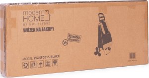 ModernHome Wózek na zakupy torba 25l na 6 kółkach metalowy stelaż ModernHome 7