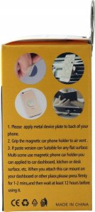 Vega ECOBOX* UCHWYT UNIWERSALANY SAMOCHODOWY MAGNETYCZNY KRATKA 6