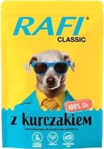 Rafi Rafi Mokra Karma Dla Psa Kurczak Saszetka 400g 1