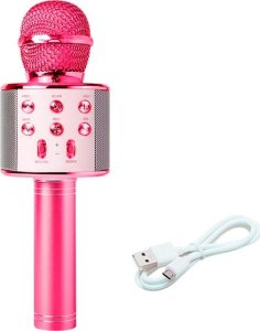 Mikrofon Blow Mikrofon PRM402 BLOW różowy karaoke 2