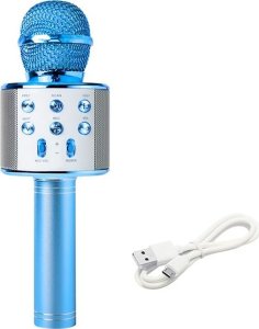 Mikrofon Blow Mikrofon PRM402 BLOW niebieski karaoke 2