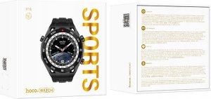 Smartwatch Hoco HOCO smartwatch / inteligentny zegarek Y16 smart sport (możliwość połączeń z zegarka) czarny 4
