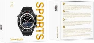 Smartwatch Hoco HOCO smartwatch / inteligentny zegarek Y16 smart sport (możliwość połączeń z zegarka) czarny 6