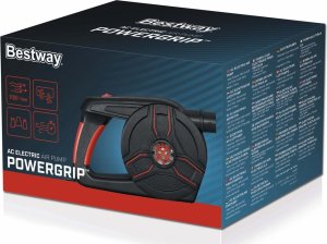 Bestway Bestway poręczna Pompka elektryczna PowerGrip 3 adaptery 62258 8