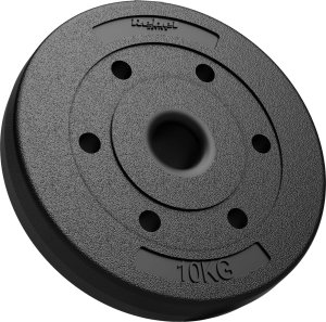 Rebel Zestaw obciążeń bitumicznych 2x10kg, otwór 51mm - do sztang olimpijskich, REBEL ACTIVE 2