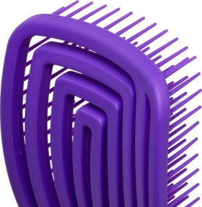 Activeshop Szczotka do włosów giętka O-327 fiolet 6