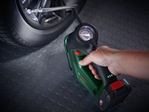 Bosch Bosch Universal Pump 18V, Bicycle, Car, Universal, 10.3 bar, 30 l/min, Green, Plastic, Rubber, 0 - 150 psi 4