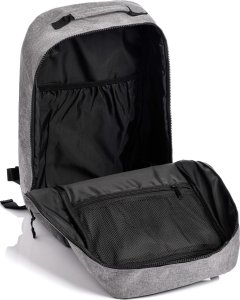 Meteor Plecak kabinowy Meteor Hermod 20 l szary melanż Uniwersalny 4