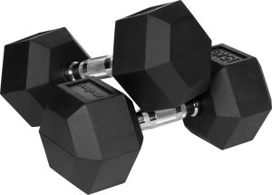 Rebel Hantel Hex gumowany 1 x 15 kg 2