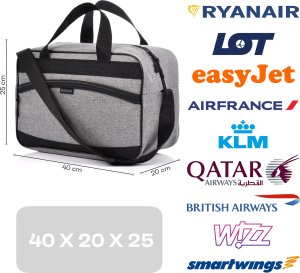 Meteor Torba Meteor Lokman 20 l szary melanż Uniwersalny 8