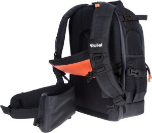 Plecak Rollei Rollei Fotoliner Plecak Czarny, Pomarańczowy 11
