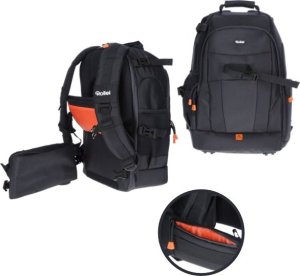 Plecak Rollei Rollei Fotoliner Plecak Czarny, Pomarańczowy 15