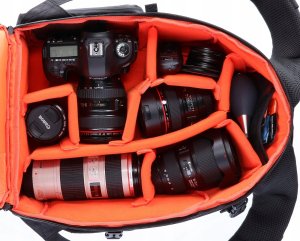 Plecak Rollei Rollei Fotoliner Plecak Czarny, Pomarańczowy 17