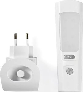 Lampka wtykowa do gniazdka Nedis Nedis LNLGTRHWT oświetlenie prowadzące/orientacyjne Biały LED 6