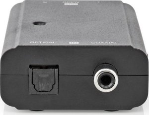 Adapter AV Nedis Nedis ACON2509BK konwerter plików audio Czarny 2