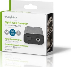 Adapter AV Nedis Nedis ACON2509BK konwerter plików audio Czarny 8
