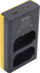 Ładowarka do aparatu Patona 9886 ładowarka akumulatorów Akumulator kamery USB 2
