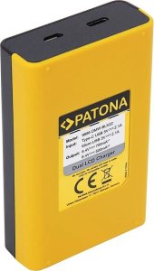 Ładowarka do aparatu Patona 9886 ładowarka akumulatorów Akumulator kamery USB 3