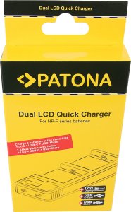 Ładowarka do aparatu Patona 9886 ładowarka akumulatorów Akumulator kamery USB 5