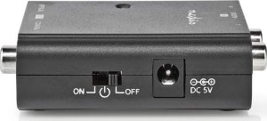 Adapter AV Nedis Nedis ACON2508BK konwerter plików audio Czarny 5