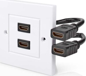 Nedis CVGP34955WT gniazdko Czarny 3