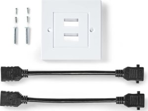 Nedis CVGP34955WT gniazdko Czarny 6