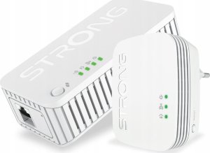 Adapter powerline Strong Strong POWERLWF1000DUOMINI Karta sieciowa do PowerLine 1000 Mbit/s Przewodowa sieć LAN Wi-Fi Biały 2 szt. 1