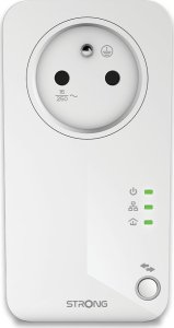 Adapter powerline Strong Strong POWERL600DUOFR Karta sieciowa do PowerLine 600 Mbit/s Przewodowa sieć LAN Biały 2 szt. 4