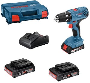 Wiertarko-wkrętarka Bosch GSR 18V-21 18 V 3 x akumulator 2 Ah (0615990L88) 1