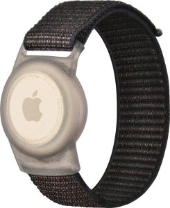 Mobile Origin Nylonowe etui ochronne z czarnym paskiem do Apple Airtag 2